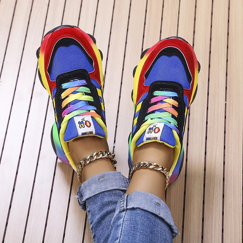 Eva | Orthopedische Regenboog Schoenen Voor Vrouwen