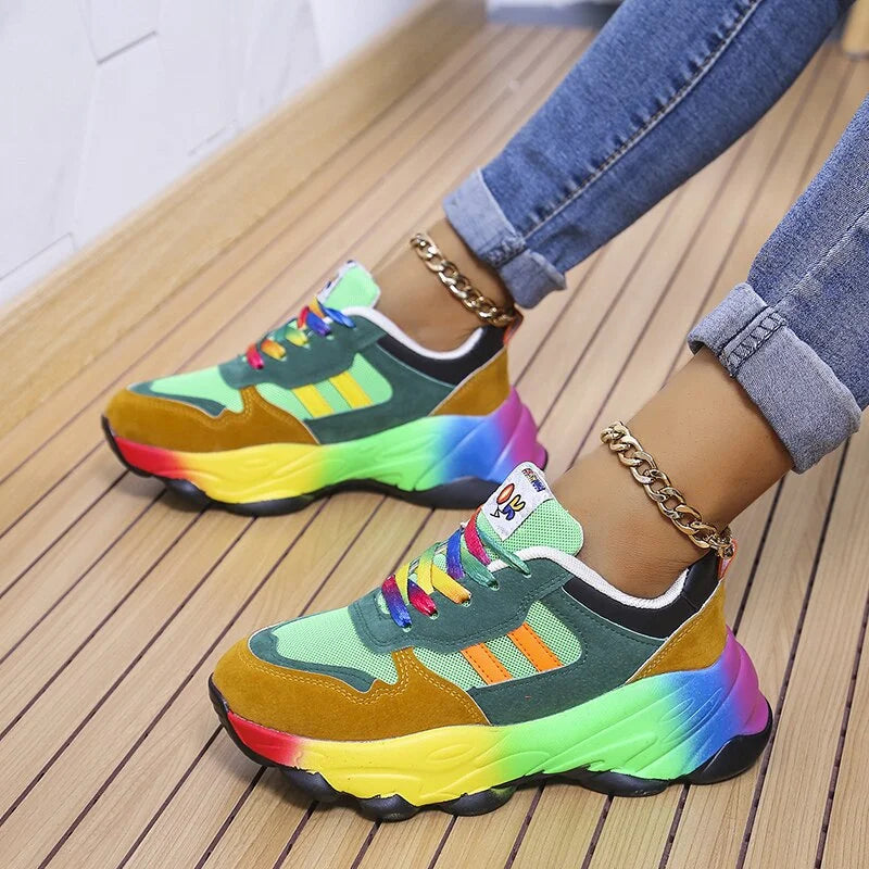 Eva | Orthopedische Regenboog Schoenen Voor Vrouwen