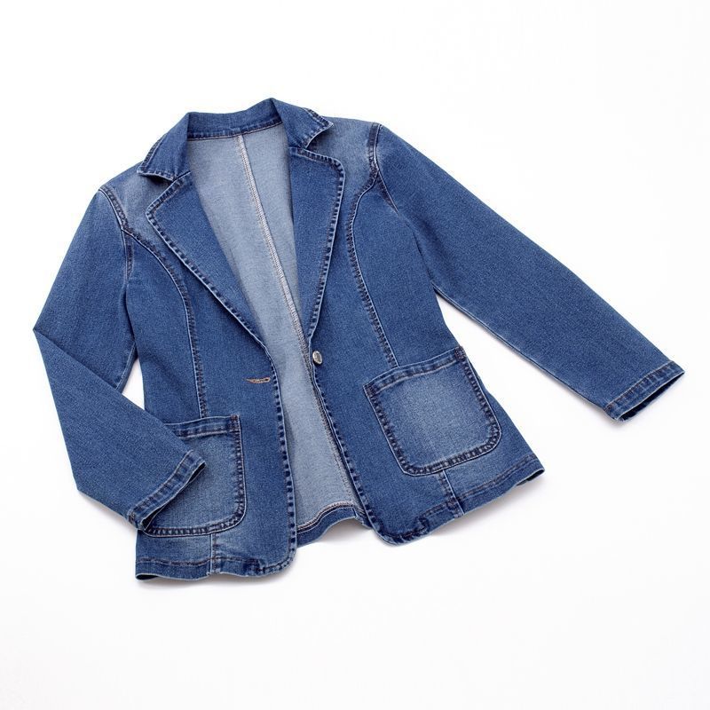 Hannah | Klassieke denim blazer