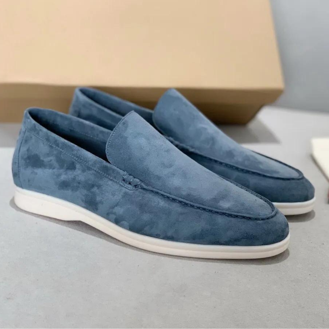 Andre | Comfortabele suède loafers