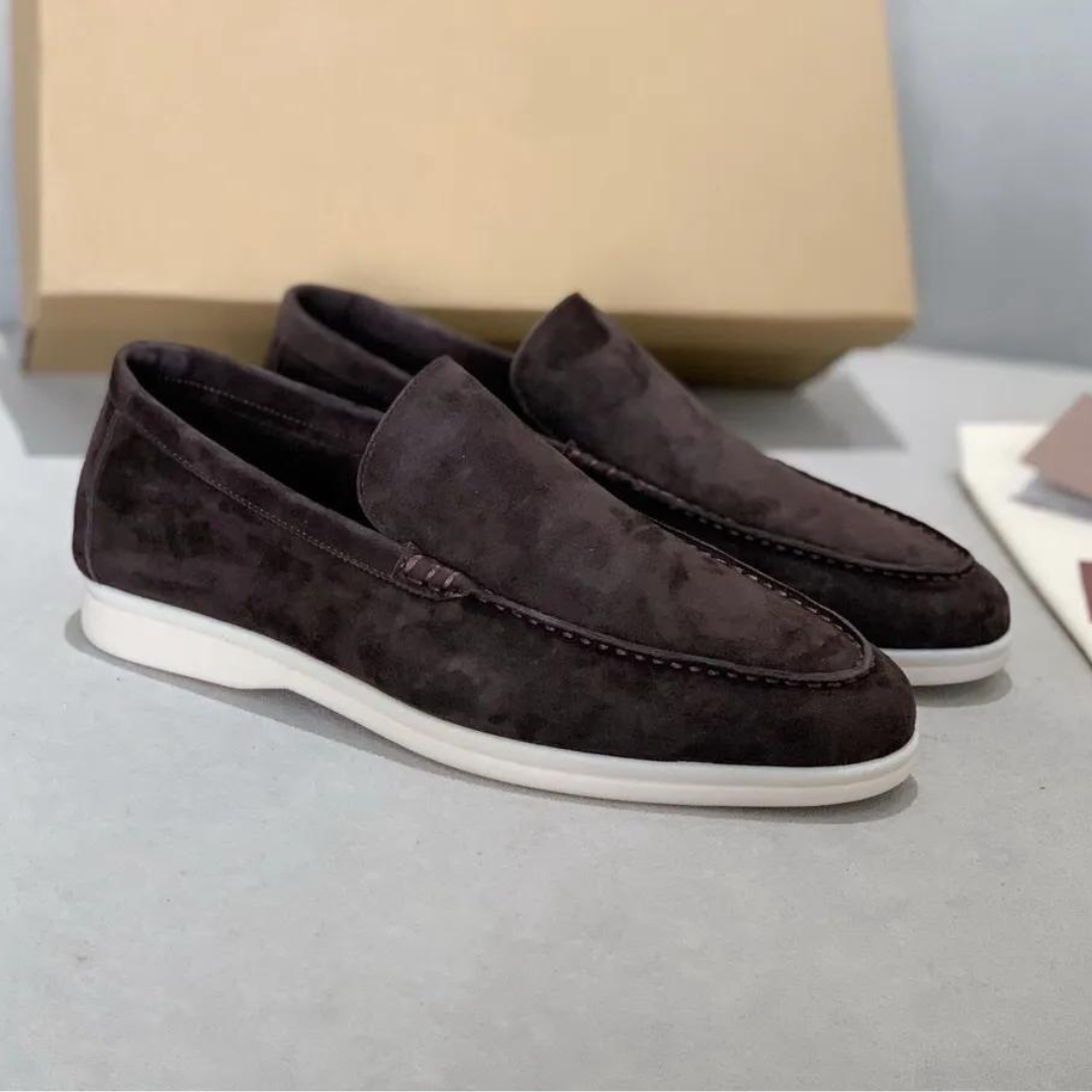 Andre | Comfortabele suède loafers