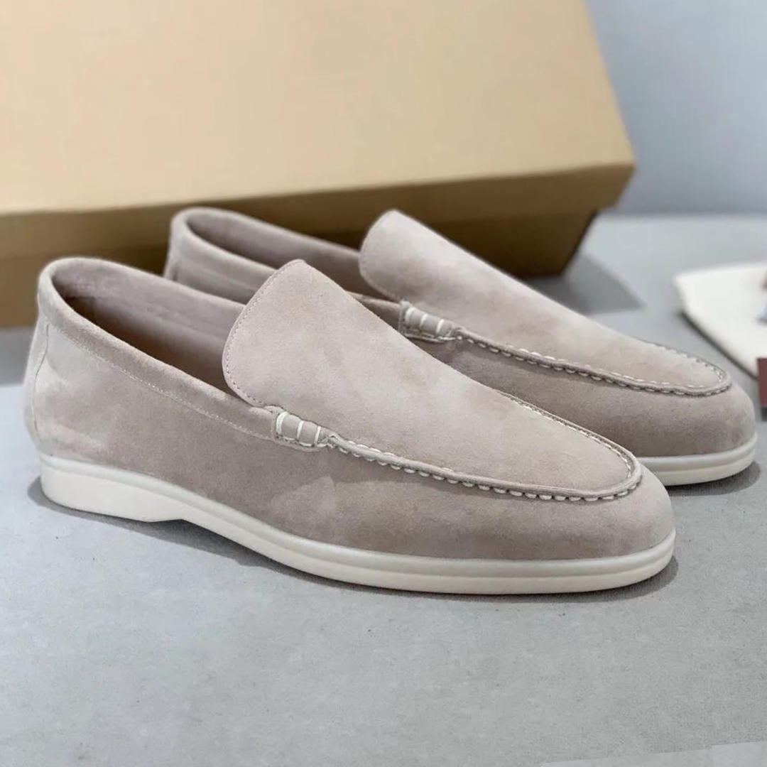 Andre | Comfortabele suède loafers