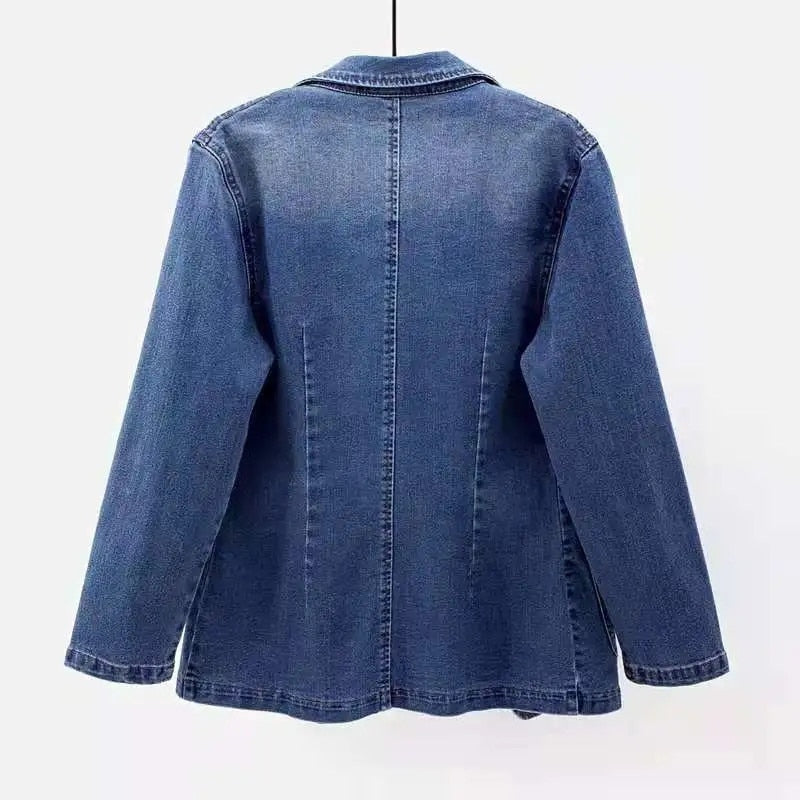 Hannah | Klassieke denim blazer