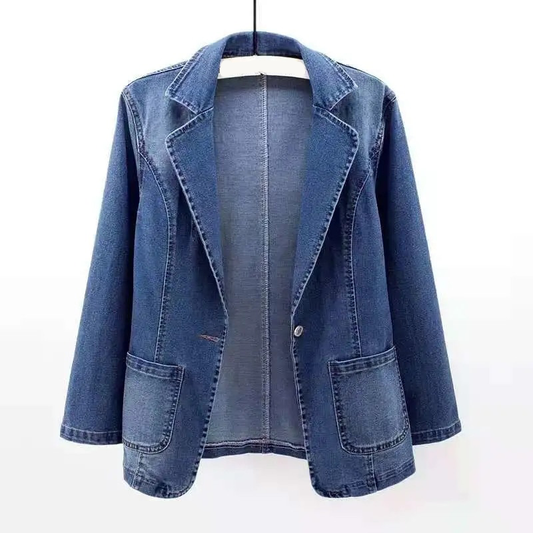 Hannah | Klassieke denim blazer