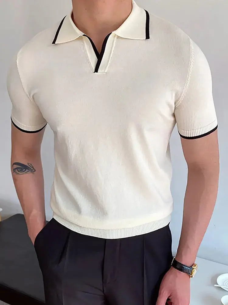 Jhon | Breeze geruit poloshirt