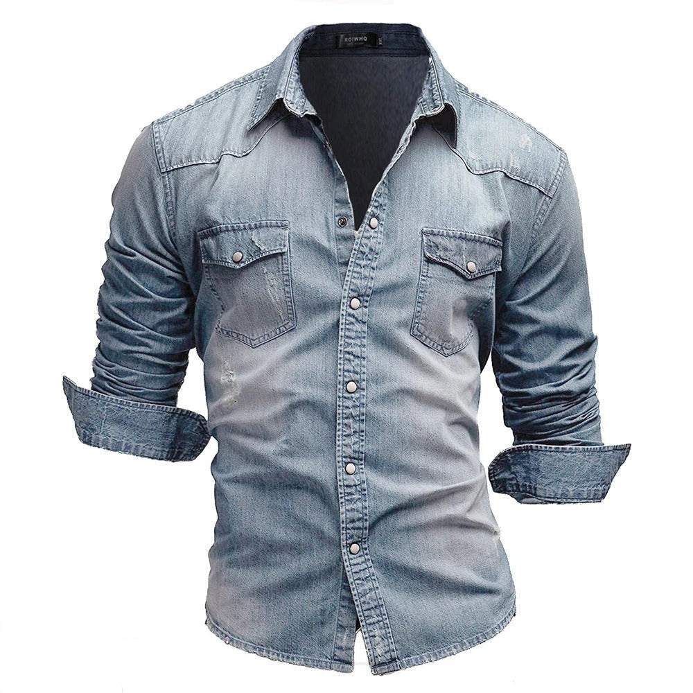 Marcus | Denim overhemd