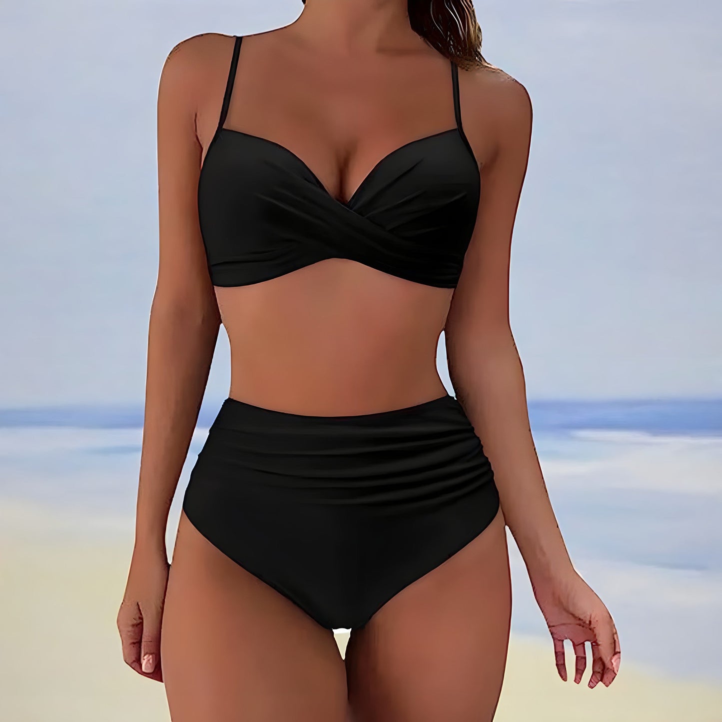 Aveline | Stijlvolle bikini met hoge taille